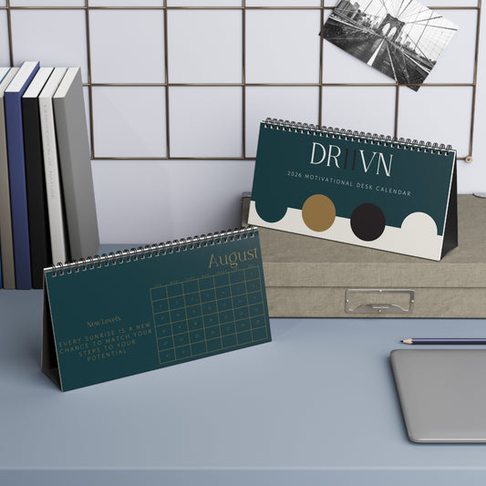 2026 Motivational Desktop Calendar