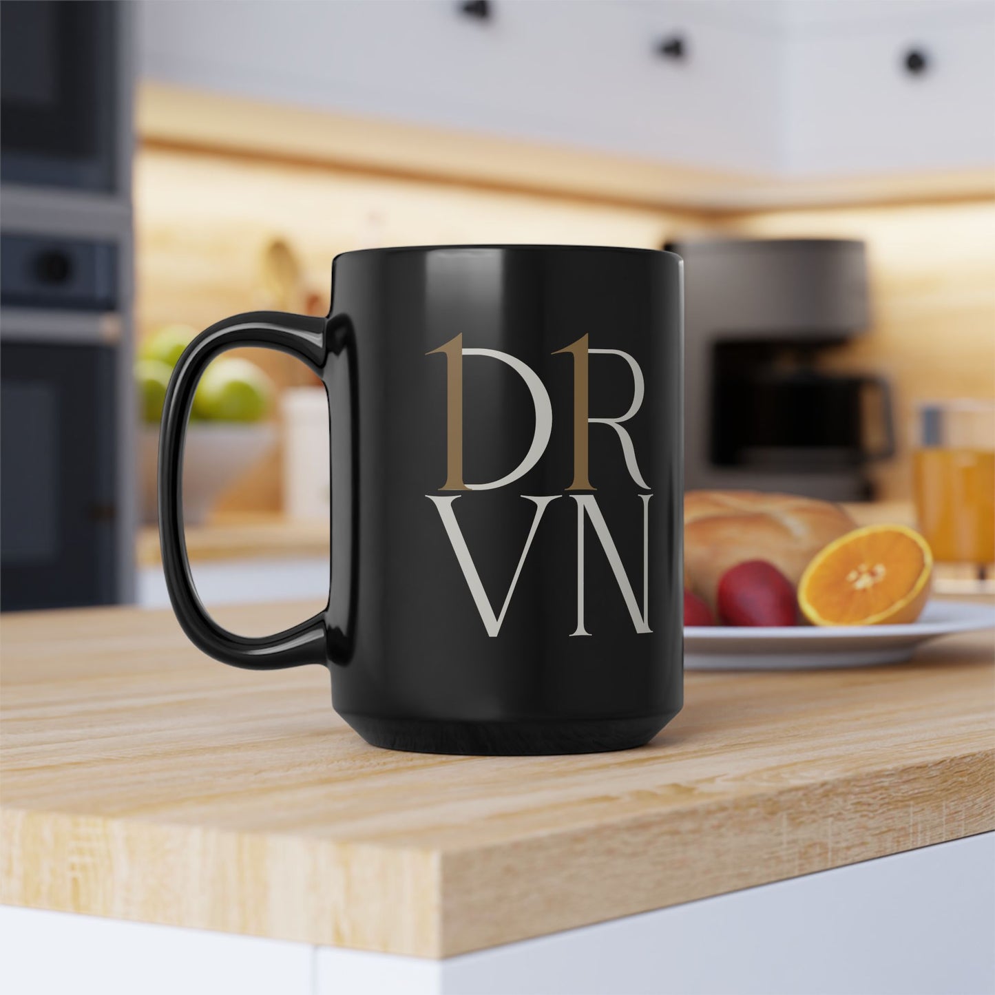 DRVN Black 15oz Mug