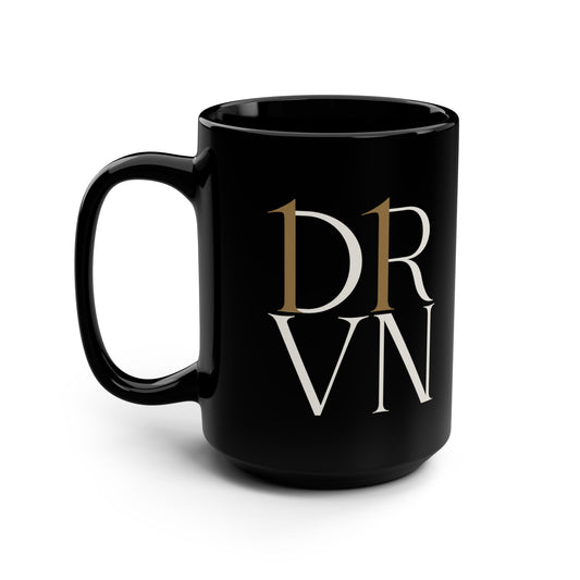 DRVN Black 15oz Mug