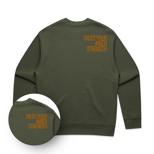 Inner Strength Embroidered Crewneck