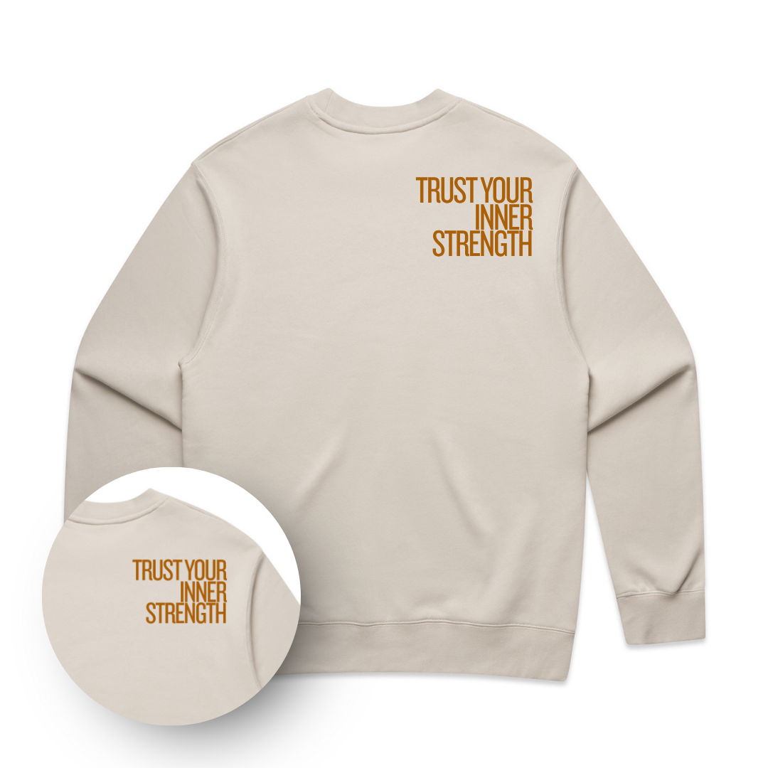 Inner Strength Embroidered Crewneck
