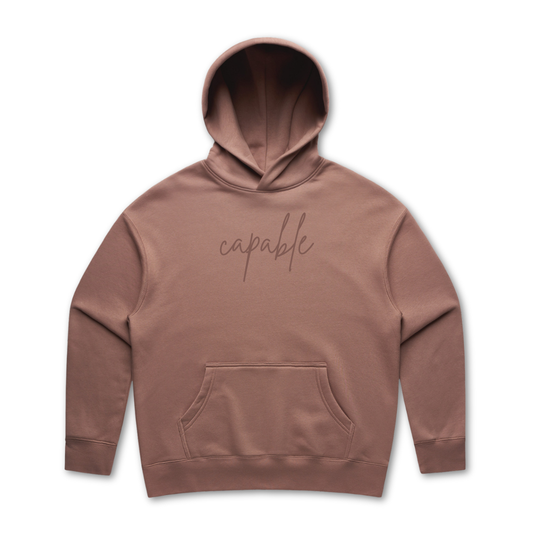 capable Embroidered Relax Hoodie