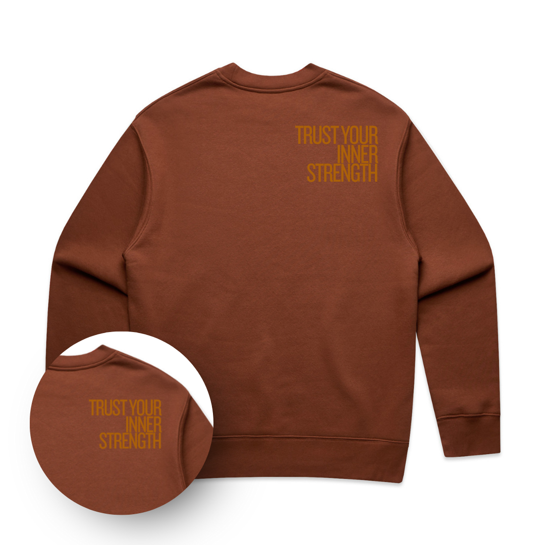 Inner Strength Embroidered Crewneck