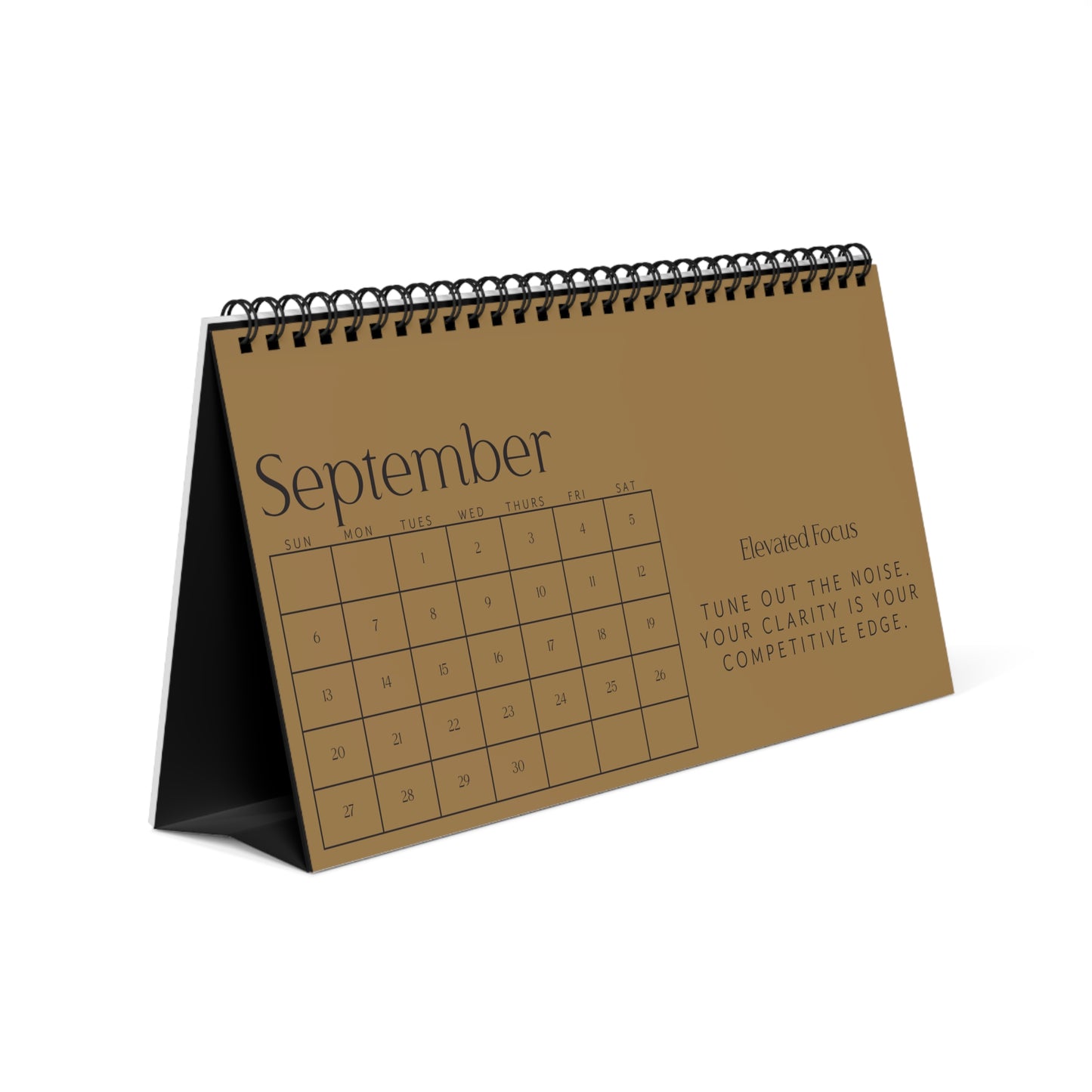 2026 Motivational Desktop Calendar