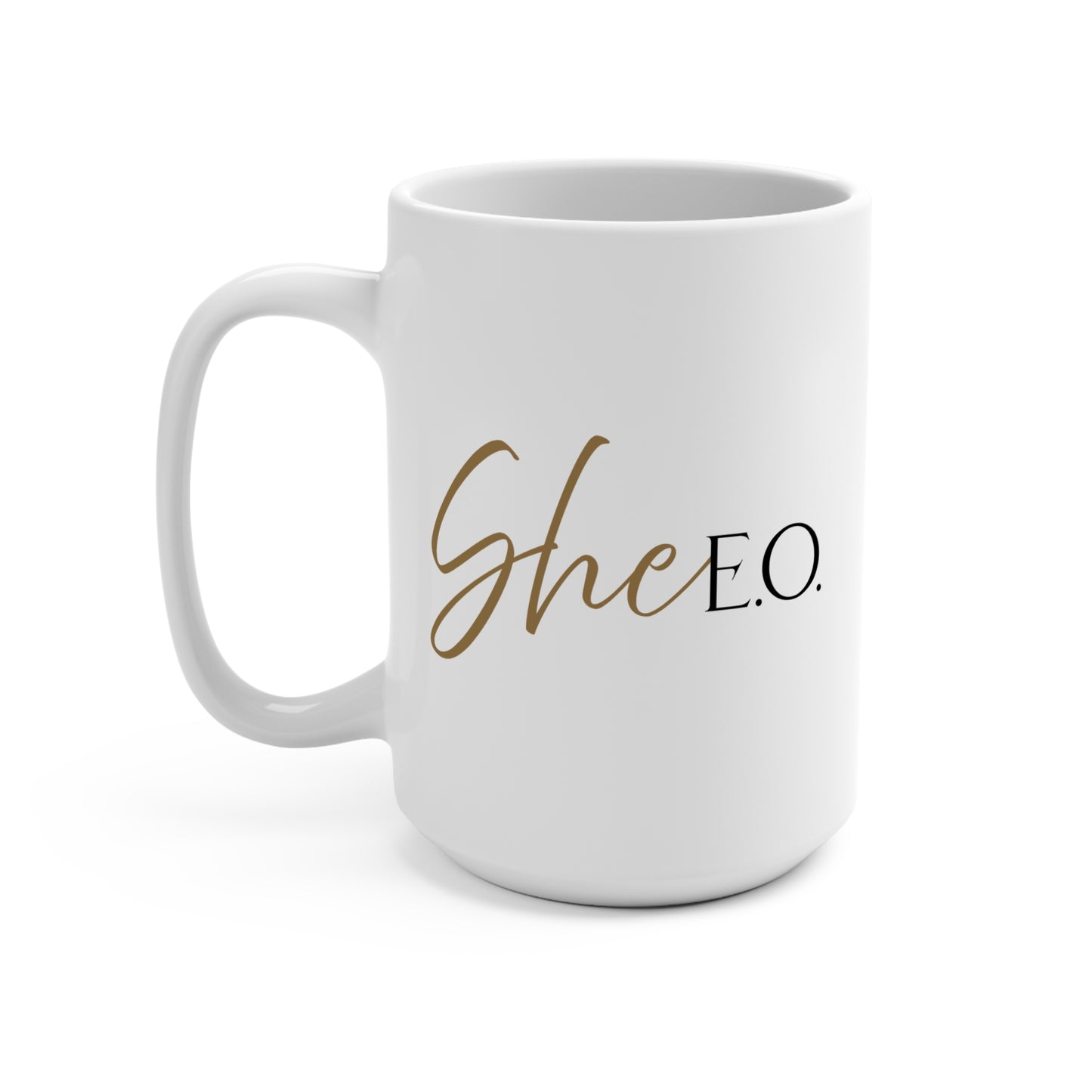 She E O White 15oz Mug