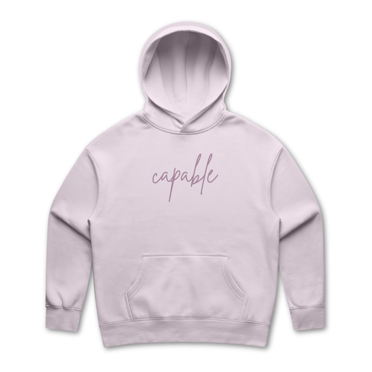 capable Embroidered Relax Hoodie
