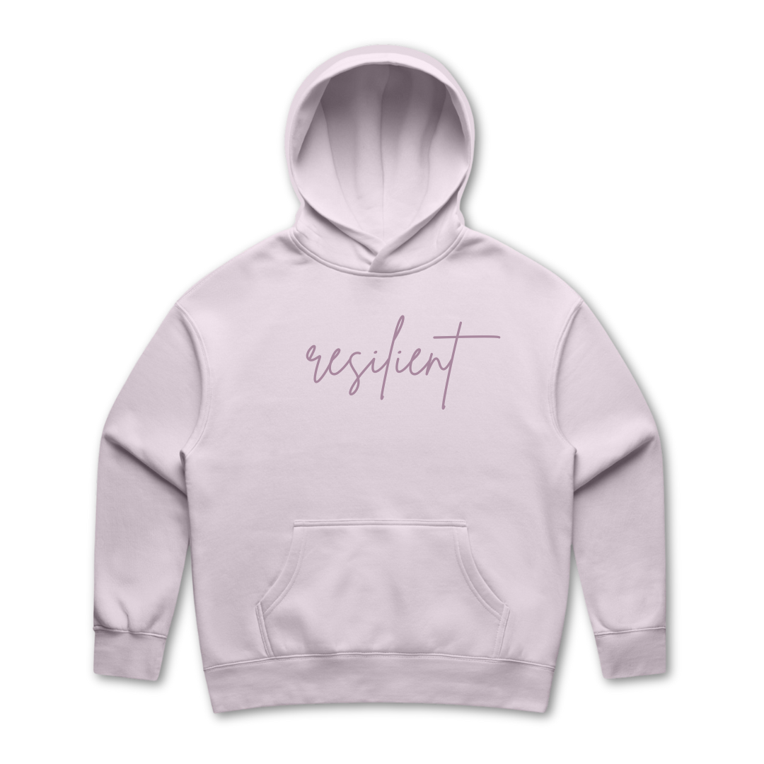 resilient Embroidered Relax Hoodie