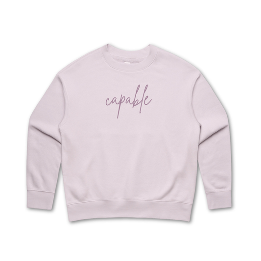 capable Embroidered Relax Crewneck