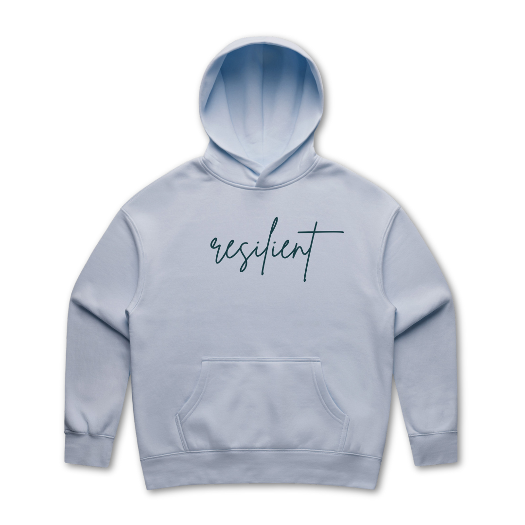 resilient Embroidered Relax Hoodie