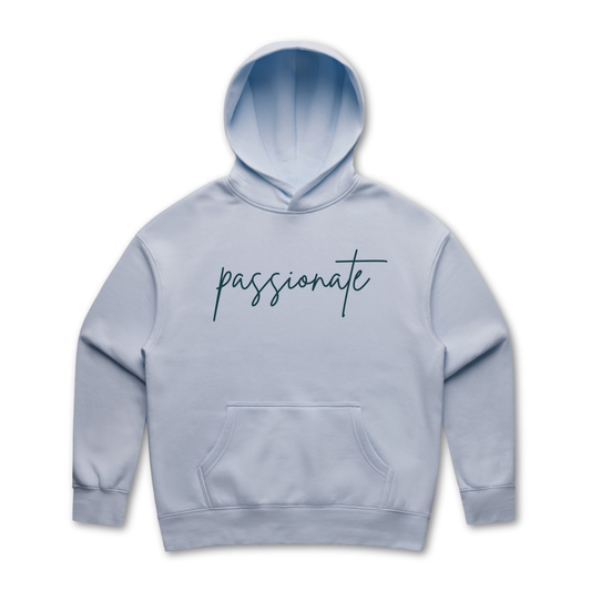 passionate Embroidered Relax Hoodie
