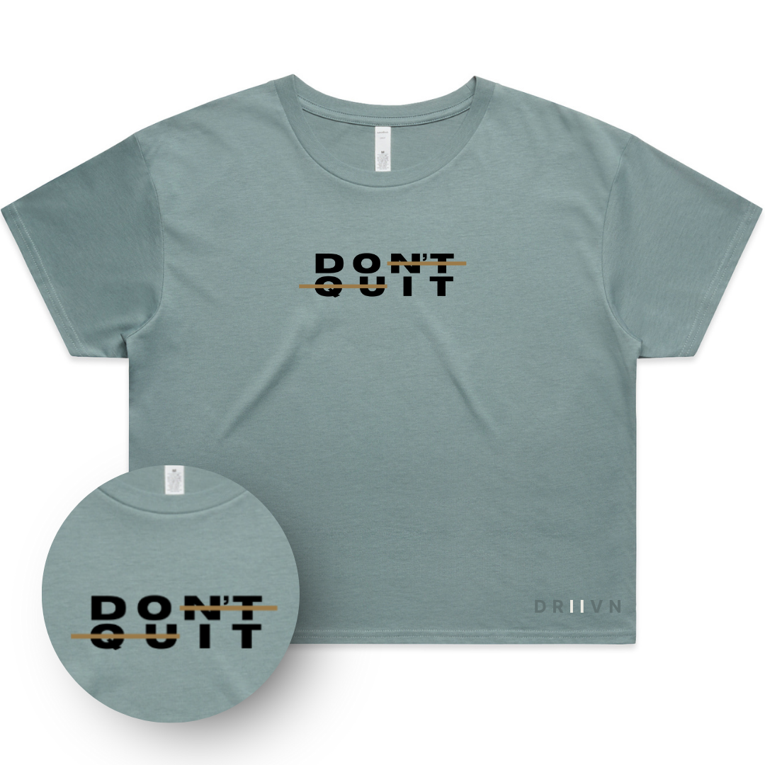 Do It Cropped Graphic Tee