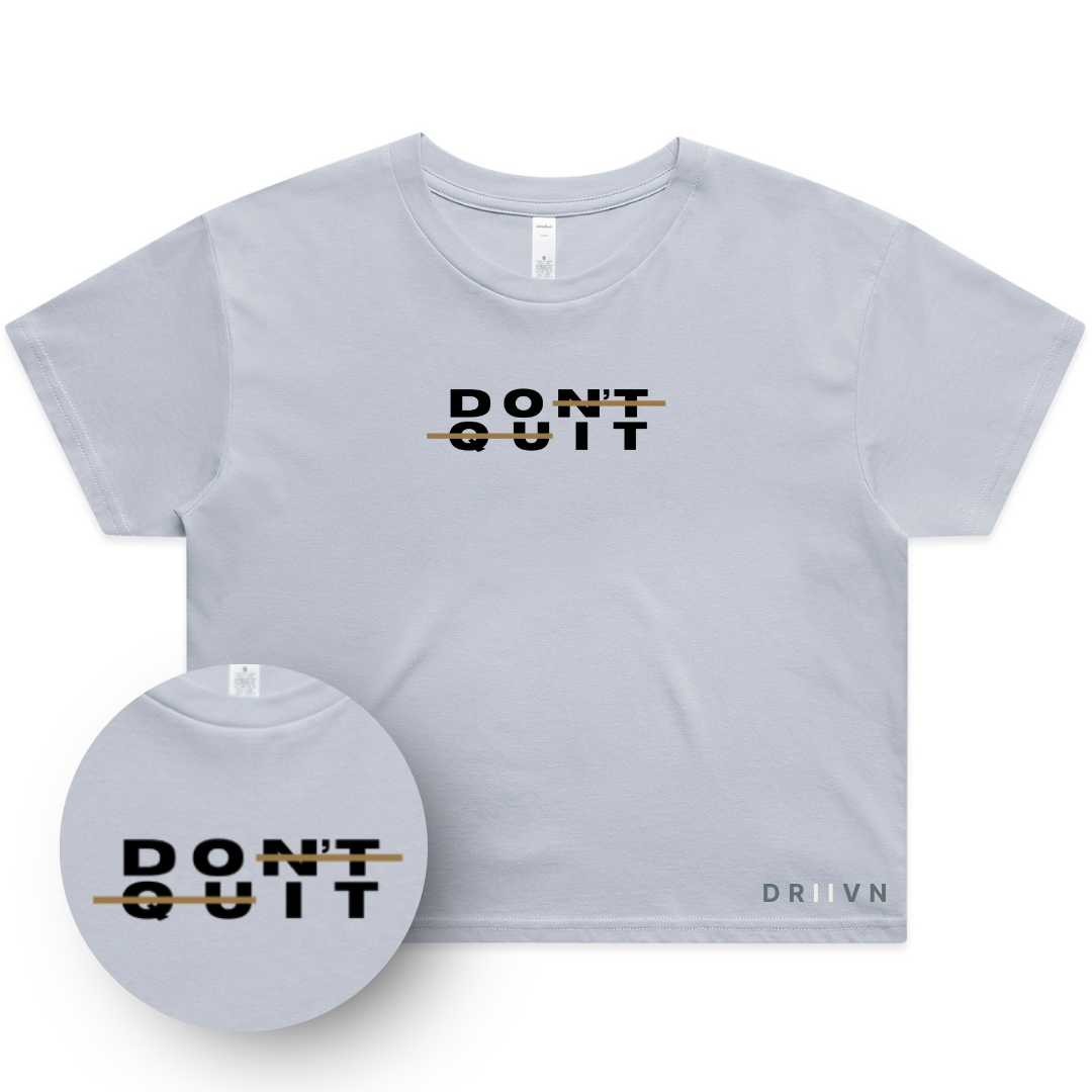 Do It Cropped Graphic Tee